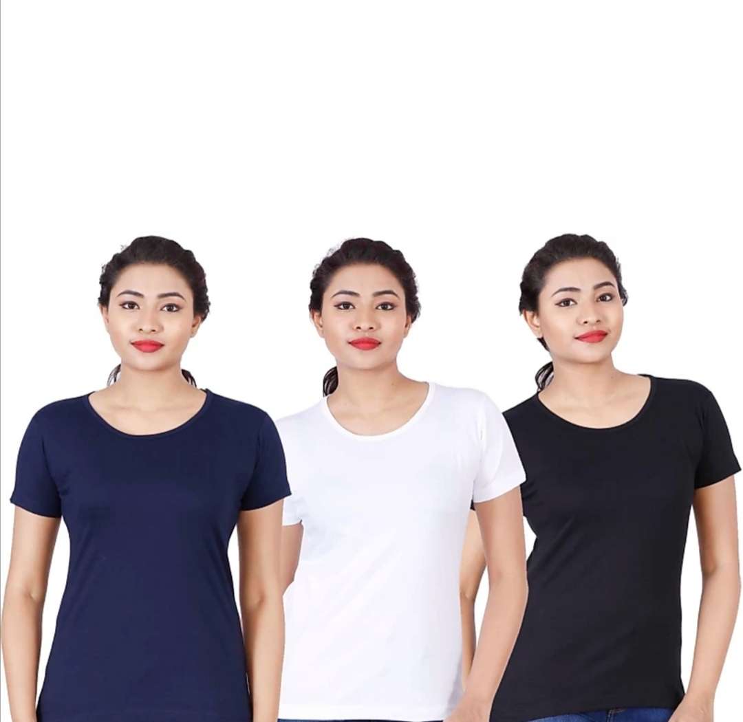 Buy 2 Get 1 Free Elevate Women Round Neck T-Shirt